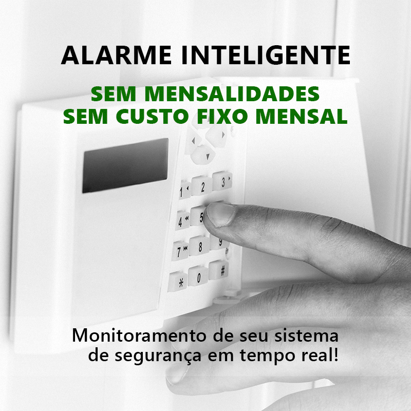 Alarmes Monitorado por Celular sem Mensalidades